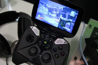 【GDC 2013】NVIDIAの「Project SHIELD」でPCゲームのストリーミングを試してみた(動画あり) 画像