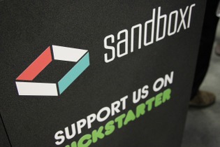【GDC 2013】3Dプリンターを全員の物に・・・Kickstarterで資金調達をする「Sandboxr」 画像