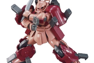 HGBF「ザクアメイジング」発売、全身の武装を再現しているだけでなく多彩な武器類も付属 画像