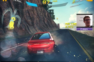 iOS『アスファルト8: Airborne』に、モバイル史上初となるTwitchライブ配信機能を実装 画像