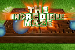 バランスボードでもプレイできる迷路ゲーム、Wiiウェア『The Incredible Maze』 画像