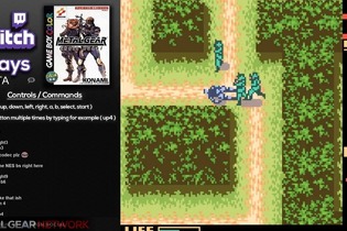 Twitchユーザー達がGBC版『メタルギア』をチャットコマンドでプレイ！挙動不審過ぎる潜入配信 画像