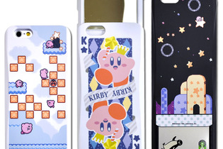 『星のカービィ』のiPhone6s/6カバー登場、ICカードケース・ミラーを内蔵したモデル 画像