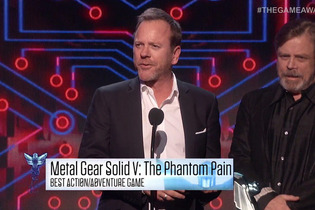 『MGS V: TPP』が「The Game Awards 2015」ベストアクション/アドベンチャーを受賞 ― 小島監督は登壇せず、その理由とは 画像