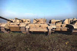 PS4版『World of Tanks』に英国ツリー実装、クルセイダーやチャーチルVIIなど 画像