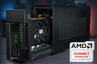 AMDがグラボの外付け技術「XConnect」を発表！PCを再起動することなく接続可能 画像