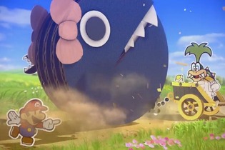 Wii U『ペーパーマリオ カラースプラッシュ』クッパに奪われた“色”を取り戻せ！ ユニークなシステムを映像で紹介 画像