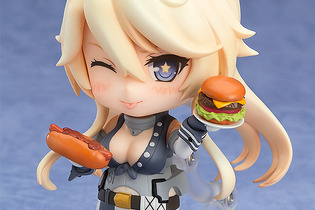 『艦これ』アメリカ艦娘アイオワがねんどろいど化！ハンバーガー＆ホットドッグ付属 画像