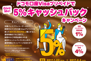 新作ゲーム購入に活用！「ドコモ口座Visaプリペイド」5％キャッシュバックの新キャンペーン開始 画像