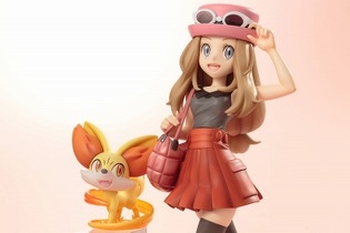 コトブキヤ、『ポケモン Ｘ・Ｙ』セレナ＆フォッコを1/8スケールで立体化！ フィギュアシリーズ第3弾が登場 画像