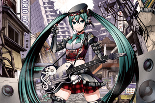 「初音ミク」×「ドン・キホーテ」コラボ！ ソリッドな描き下ろしイラストがお披露目 画像