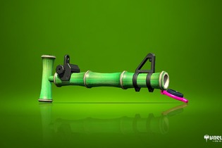 『スプラトゥーン2』新ブキ「14式竹筒銃・甲」が発表―チャージせずに撃っても射程距離が変わらない？ 画像