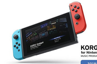 『KORG Gadget for Nintendo Switch』公式サイトが公開―ジャンルは「新感覚音楽制作ゲームソフト」 画像