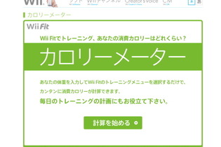 『Wii Fit』のトレーニングをカロリーに変換―「カロリーメーター」公開 画像