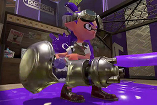 『スプラトゥーン2』チャージキープ可能なスピナー「ノーチラス47」と泡を飛ばす「オーバーフロッシャー」が発表！ 画像