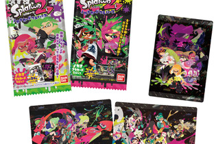 「スプラトゥーン2  イカすカードウエハース」発売開始―3時のおやつにイカが？ 画像