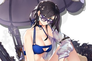 『アズールレーン』ロリコ…航空母艦「アーク・ロイヤル」の水着衣装が公開！左手に持つ写真はまさか… 画像