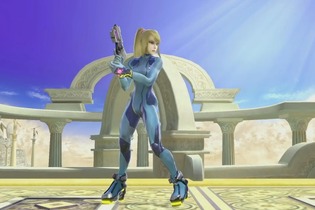 『スマブラSP』華麗な足技とムチに変化するパラライザーで戦う「ゼロスーツサムス」─パワードスーツを脱いでも強い！ 画像