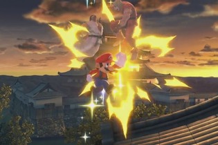 『スマブラSP』リュウとケンが昇竜拳・・・をふっとばすマリオ！ 新CM「ふっとばし連鎖篇」を一挙3本公開 画像