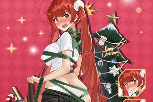 『アズールレーン』軽巡洋艦「ホノルル」の新衣装「プレゼント・ファイアレッド」が公開―クリスマス衣装続々紹介中！ 画像