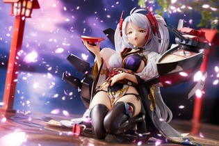 『アズールレーン』「プリンツ・オイゲン」が1/7スケールフィギュアになって登場！豪華絢爛たる「百花繚乱」スキンを忠実に再現 画像