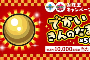 『ポケモン ソード・シールド』抽選で1万名に「でかいきんのたま×50個」プレゼント！少し遅めのお年玉キャンペーン開催 画像