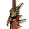 『モンハン』 × ESPの「炎剣リオレウスギター」が予約開始、高品質なハンドクラフトのエレキギターで価格は230万円 画像
