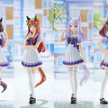 『ウマ娘』スペ、スズカらが制服姿で立体化！バンプレストブランドのプライズフィギュアに初登場