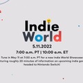 スイッチ向けインディーゲーム紹介番組「Indie World 2022.5.11」日本時間5月11日午後11時頃より放送予定