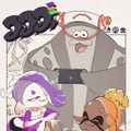 『スプラトゥーン3』フェスに向けたイラストが公開！スイッチで遊ぶ“マンタロー”に「どうやって操作してんの？」とツッコミ続出