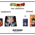 HIPSHOP×『ドラゴンボールZ』コラボ下着に「ベジータ」「ナッパ」ほか6デザインが新登場！店頭購入で限定ショッパーが貰える