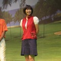 【CAPCOM Wii&DS新作タイトル発表会】井上和香さんと江連プロが『WE LOVE GOLF!』をプレイ!