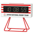早起きに向けて“トライ”！ラグビー日本代表をイメージした「デジタル目ざまし時計」が、数量限定で発売