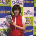 【CAPCOM Wii&DS新作タイトル発表会】井上和香さん囲み取材