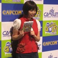 【CAPCOM Wii&DS新作タイトル発表会】井上和香さん囲み取材