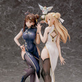 スリットから覗く太ももにくぎ付け！「ライザ＆クラウディア」のチャイナドレスフィギュアが美しすぎる