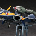 「マクロスプラス」もうひとつの主役「YF-21」がフォールドブースター&ファストパック付きでプラモデルになって登場