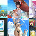 『勝利の女神：NIKKE』今年の水着は「セクシー」「デフォルメ」「ドット絵」の三段構え！ 甲乙つけがたい魅力に目移り必至【フォトレポ】