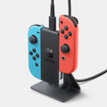 複数持ちに便利！ニンテンドースイッチ「Joy-Con充電スタンド（2way）」が発表―立てかけても、寝かせても充電が可能