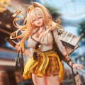 魅惑の金髪ギャル！『勝利の女神：NIKKE』より「ルピー」のフィギュアがお披露目―ショッピングバッグや輝くアサルトライフルまでしっかり再現