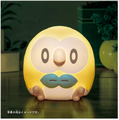 ぷにぷにな「モクロー」にキュン…！『ポケモン』ぷにっと触るとピカッと光るライトに癒やされる