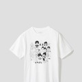 「ドラゴンボールDAIMA」TシャツがグラニフにてWEB先行予約受付中！小さくなったお馴染みの仲間たちを線画でシンプルにデザイン