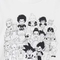 「ドラゴンボールDAIMA」TシャツがグラニフにてWEB先行予約受付中！小さくなったお馴染みの仲間たちを線画でシンプルにデザイン