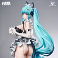 お値段11万のデカさ！『勝利の女神：NIKKE』メイド＆猫耳「プリバティ」が1/4スケールの超巨大スタチューで登場