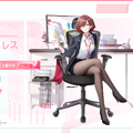 黒タイツで足を組む「樋口円香」は必見…！『雀魂』×『シャニマス』コラボが開始―ノクチルの4人が雀士で登場、ここでしか見られない着せ替え衣装も