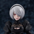 この太もも動かせるぞ！「NieR:Automata Ver1.1a」より「2B」がfigma化―ディスプレイを盛り上げる「ポッド０４２」「白の契約」なども付属