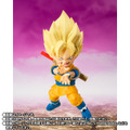 「ドラゴンボールDAIMA」より「スーパーサイヤ人孫悟空(ミニ)」がアクションフィギュア化！如意棒や“ニヤリ顔”含む3種表情パーツなど付属