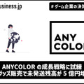 ANYCOLORの成長戦略に試練―グッズ販売で未発送残高が5億円増、イベントで巻き返しへ【ゲーム企業の決算を読む】