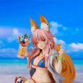 ウィンクする表情や佇まいが愛らしい！『FGO』より水着姿の「玉藻の前」がフィギュア化―最終再臨を常夏感たっぷりに再現