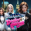 美女ディーラーと親密に！オンラインカジノの雰囲気を安全に楽しめるブラックジャックアプリ『Blackjack 21 - Dealer Queens』が配信中